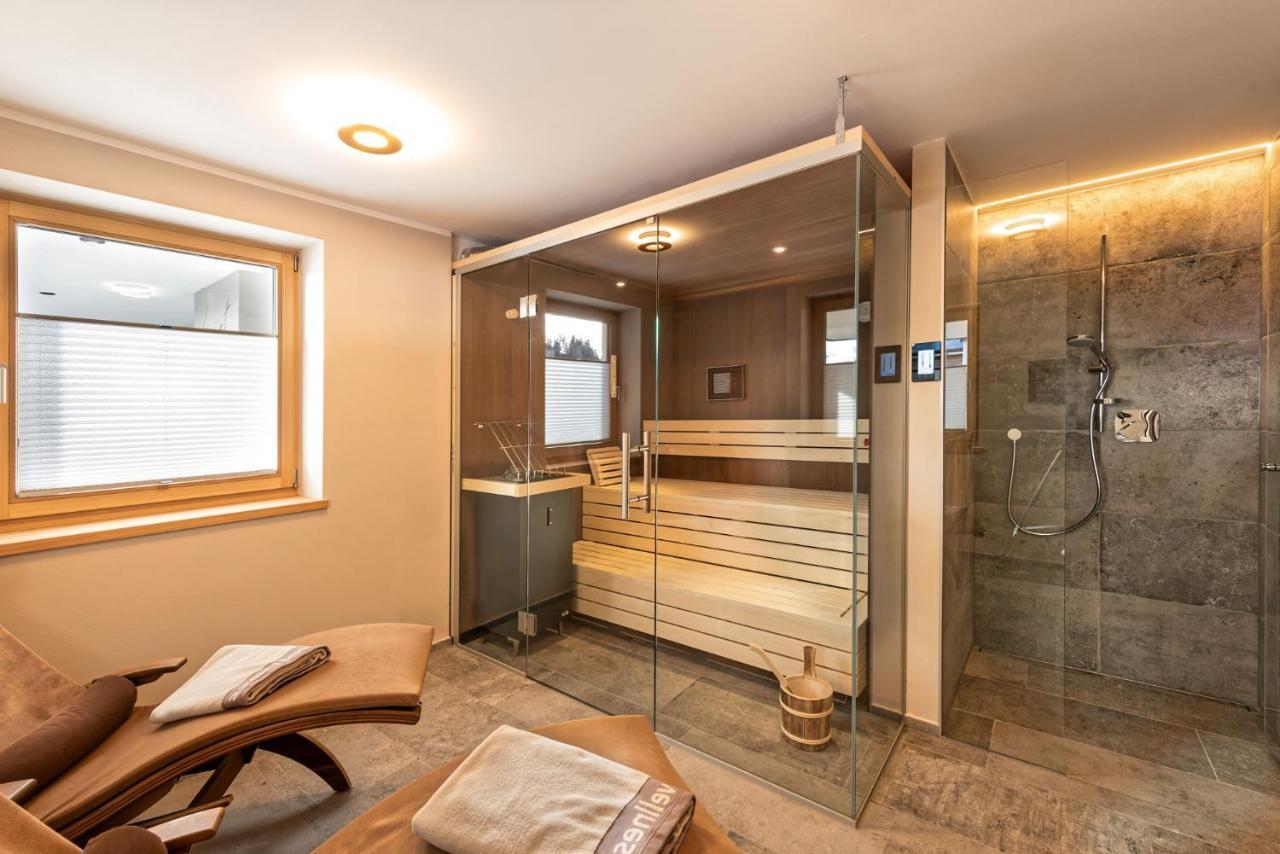 Silent Luxury Chalet Laiet Sankt Valentin auf der Haide Buitenkant foto